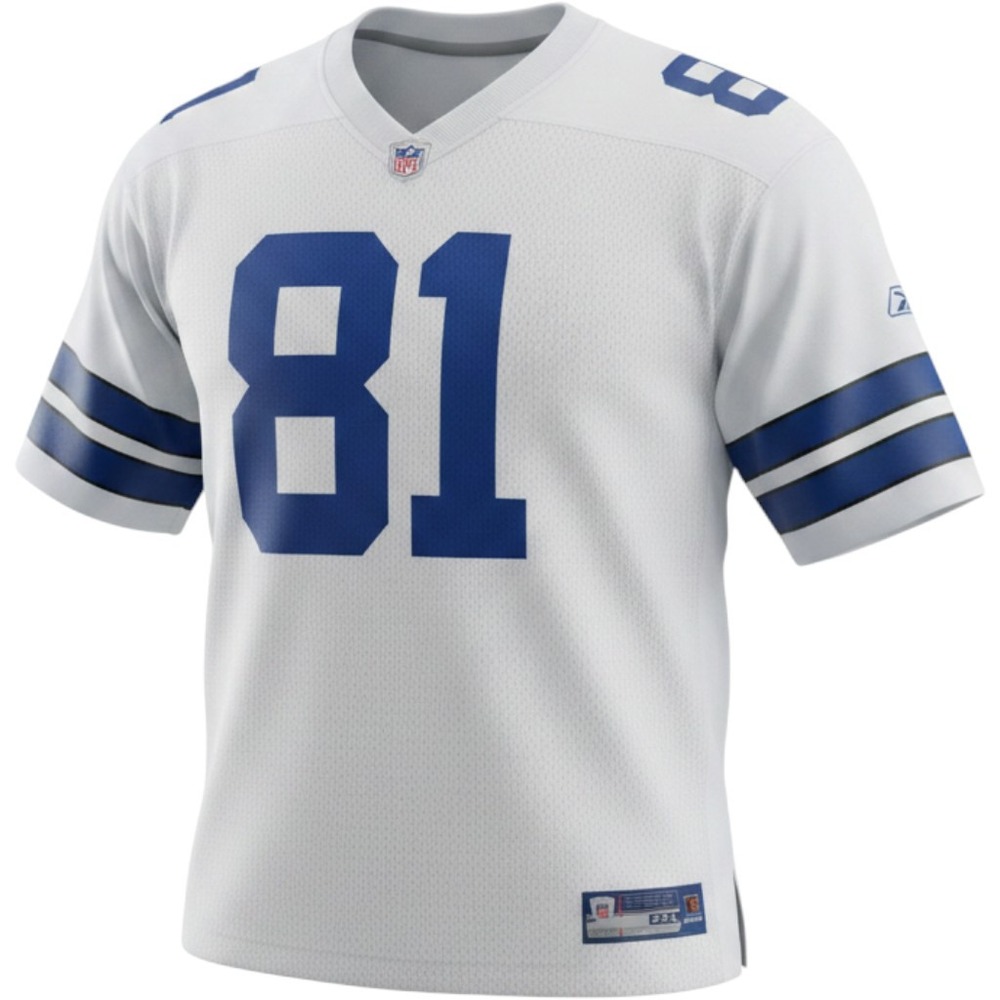 Reebok NFL Dallas Cowboys Terrell Owens 81 Jersey Mens 4XL White New